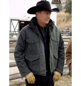 Yellowstone Jhon Ductton Grey Jacket
